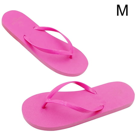 

1 Pair Women Flop Summer Beach Girl Non-slip Toe Open Pool Slipper Party Flat