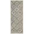 thumbnail image 2 of SAFAVIEH Cape Cod Alayna Geometric Runner Rug, Natural/Blue, 2'3" x 6', 2 of 8
