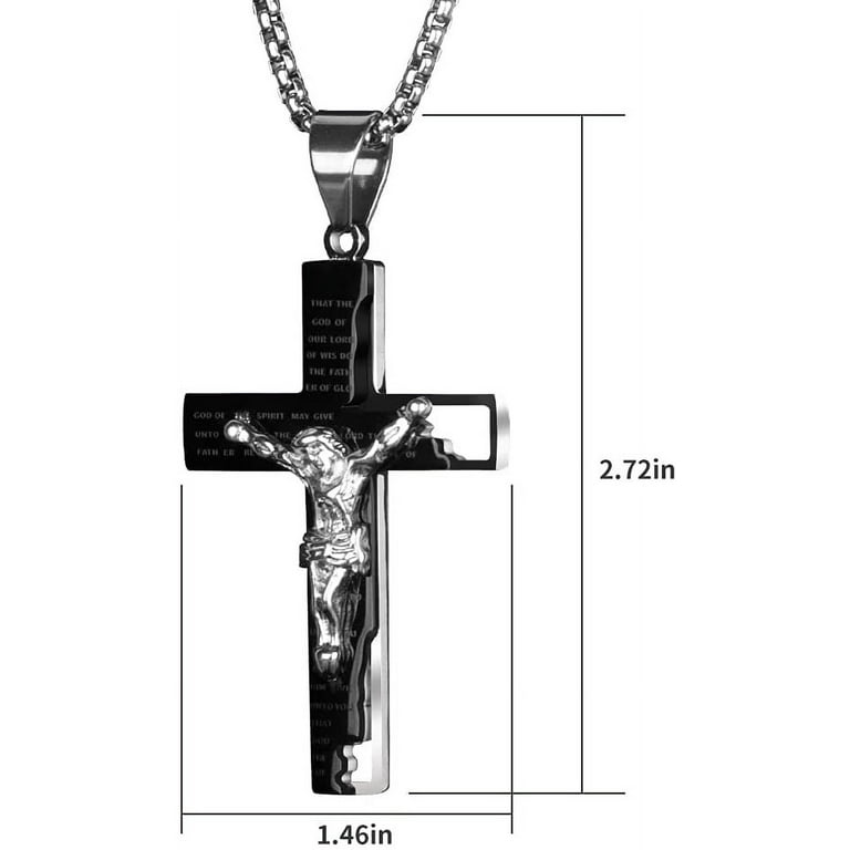 Iplusmile 2Pcs Car Cross Pendant Rearview Mirror Hanger Car Accessories