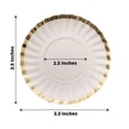 thumbnail image 3 of CUITING 10 Pack - 13” Blush/Rose Gold Cardboard Charger Plates  Disposable Round Serving Tray with Scalloped Rims - 1100 GSM for Wedding Receptions  Banquets  Catered Events, 3 of 11