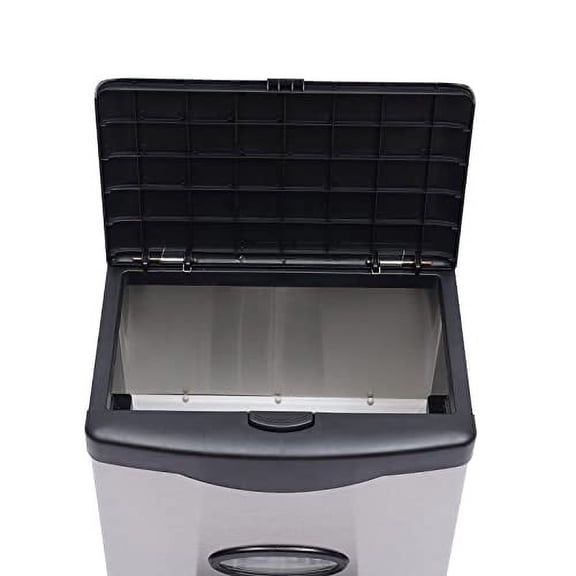 Auto Rice Dispenser,10kg/22Lbs Grain Dispenser Storage Box,Large Capacity Stainless Steel Rice Storage Container for Kitchen,Dining Room