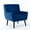 Blue, variant on Glavbiku Modern Soft Armchair Linen Upholstered Accent Chair with Black Leg for Indoor,Gray,Adult
