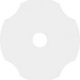 thumbnail image 4 of 38"OD x 7"ID x 13 1/4"C x 1"P Percival Architectural Grade PVC Contemporary Ceiling Medallion, 4 of 11