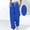 Navy, variant on Women's Low Rise Wide Leg Sweatpants with Pockets and Elastic Waist for Casual Style