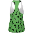thumbnail image 2 of Halloween Riddle Me This Costume All Over Womens Racerback Tank Top - Medium, 2 of 2