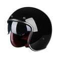Motorcycle Helmet Small Shell Open Face 3/4 Motorcycle Motorcross Helmet Retro Helmet