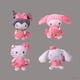 thumbnail image 2 of Sanrio Cinnamoroll Kuromi Melody Hello Kitty Peluche Juguetes Melocotón Vestido De Muñecas Regalo Para Niños Decoración Del Hogar 3 Fivean unisex, 2 of 2