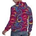 thumbnail image 3 of Hoodies for Men - Cartoon Cute Snake Rose Red Blue Long Sleeve Comfrt Men'S Fashion Hoodies & Sweatshirts, Sweatshirts for Men Hoodies Pullover Clothing Clothes with Pouch, 3 of 7