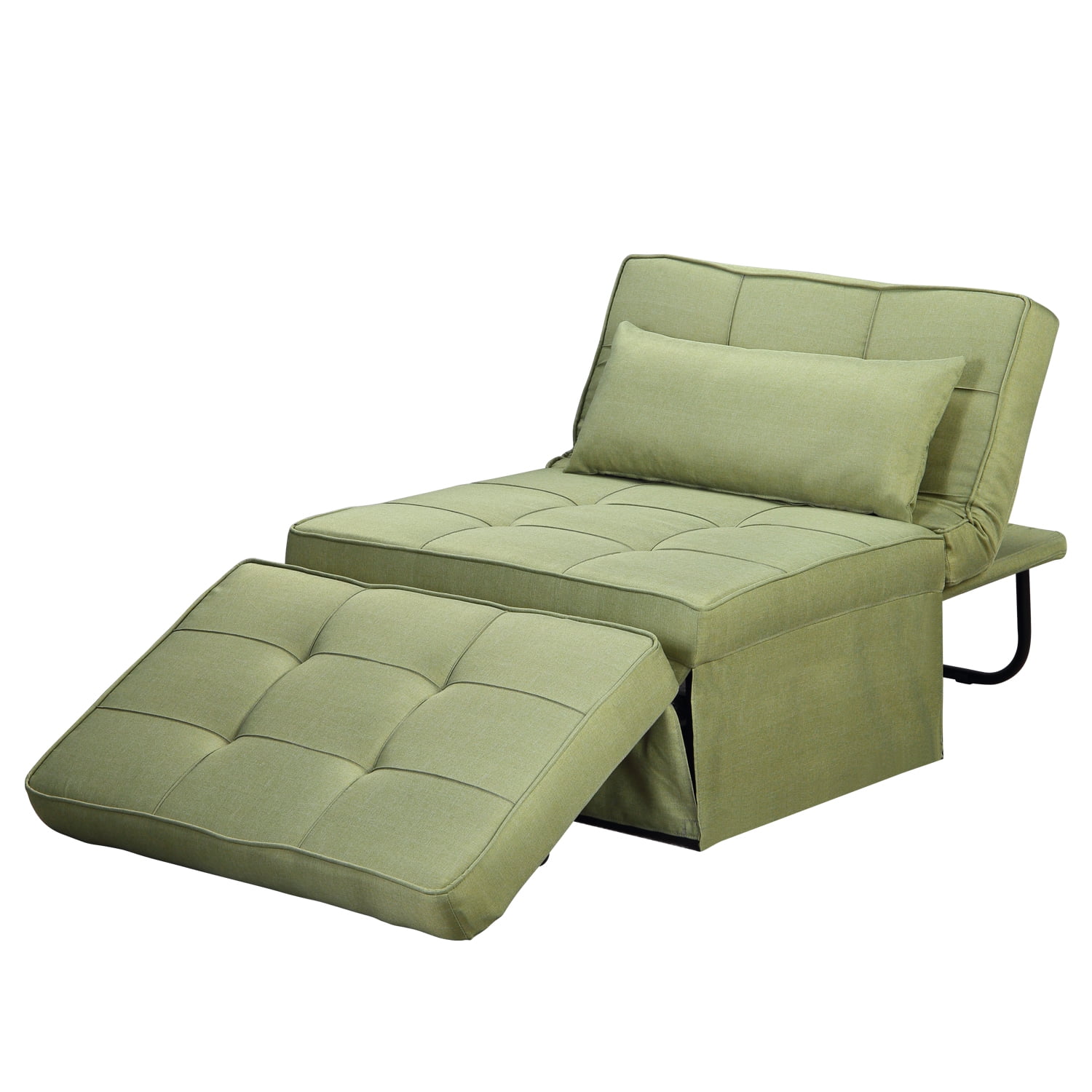 Ainfox Folding Sofa Bed, Convertible Ottoman Chair Chaise Sofa Bed 4 in