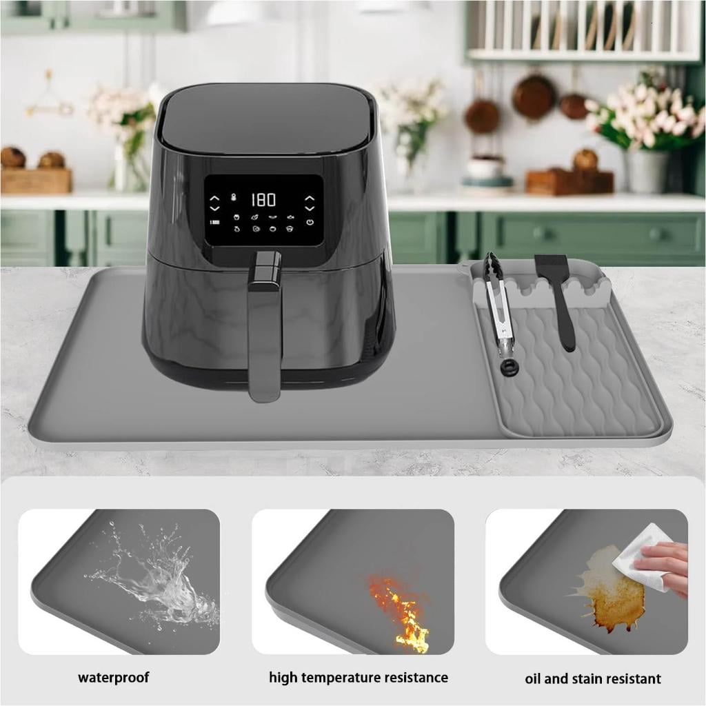 Giaone Heat Resistant Silicone Mat For Air Fryers Oven Use Kitchen Accessories Pad