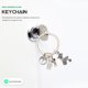 thumbnail image 3 of unbranded Llaveros Decorativos Con Charms De Huellas Para Colgar En, 3 of 6