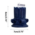 thumbnail image 3 of Luxicdy Roman Column Candle Vintage Style Construction Shape Candles for Home Decor, Wedding, Parties and Special Occasions (Blue), 3 of 6