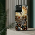 thumbnail image 3 of DistinctInk Hybrid (Acrylic / TPU) Clear Slim Fit Case for Apple iPhone 13 Pro (6.1" Screen) - Christ: The Unifying Force Beyond All Distinctions - Colossians 3:11, 3 of 8
