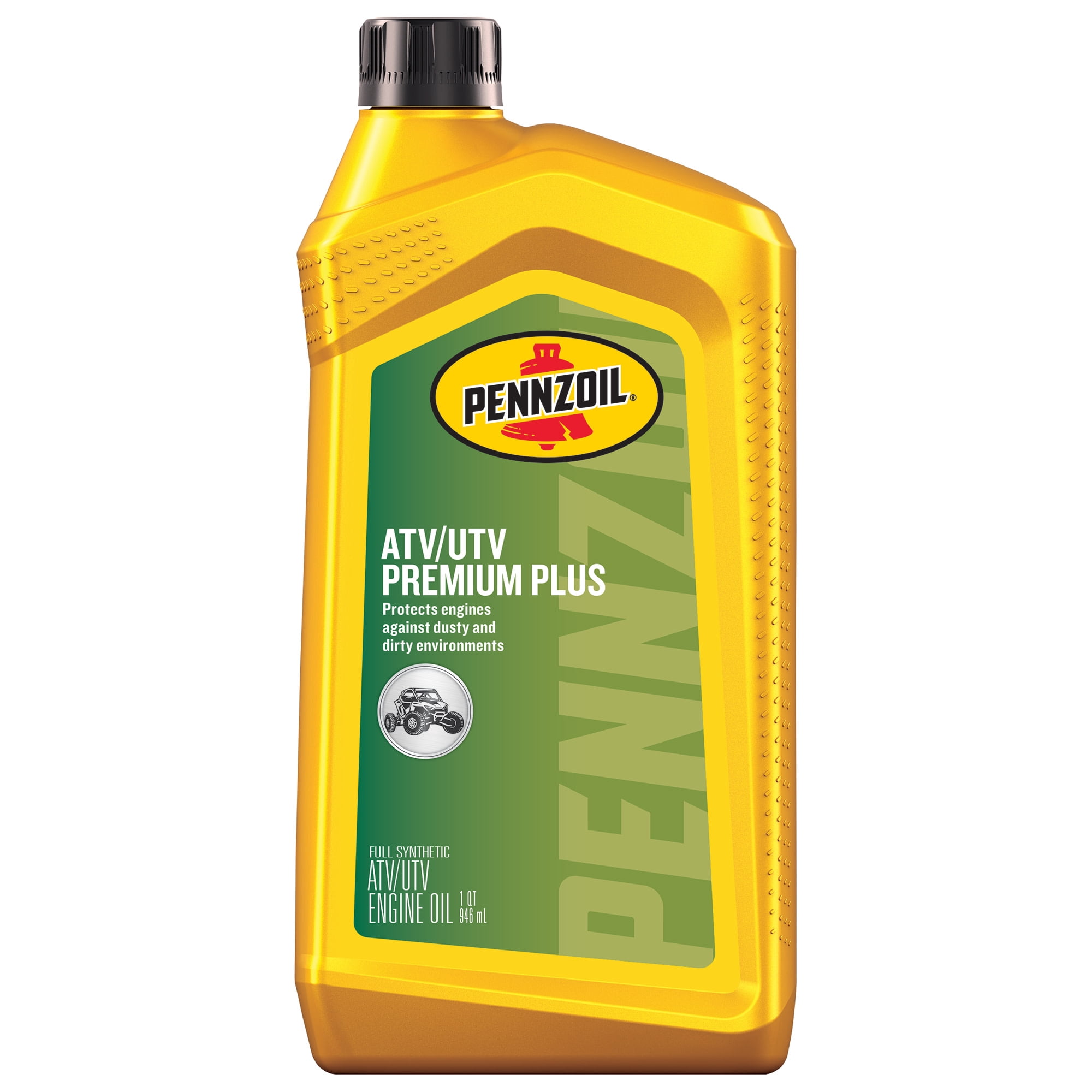 Pennzoil Premium Plus Full Synthetic ATV/ UTV 10W-40 Motor Oil, 1 Quart