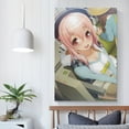 thumbnail image 5 of Anime Posters Super Sonico Girl Idol Group Art Poster (2) Canvas Poster Wall Art Picture Prints Hanging Photo Gift Decor Home Posters Artworks 24x36inch(60x90cm), 5 of 6