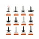 thumbnail image 5 of Speravity 120 unids/set guardabarros Universal para coche, 12 tipos de pernos, surtido de tornillos para guardabarros, sujetadores automotrices, Vehículos, repuestos y accesorios Mis, 5 of 6