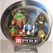 Star Wars Chocolate mPIRE "C3PO", "R2D2" & "Amadala" M&M Action Figures