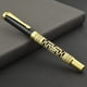 thumbnail image 3 of Pluma para Estudiantes VentDepot GoldMazeB 2Pzas 0.5mm Punta Dorado/Negro 1 Tinta Negra Acero Inoxidable Rollerball, 3 of 3