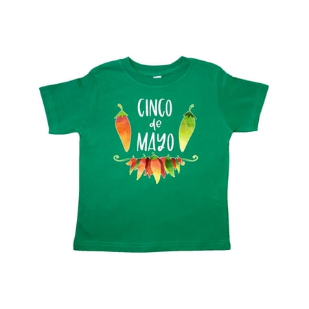 

Inktastic Cinco De Mayo Peppers Gift Toddler Boy or Toddler Girl T-Shirt