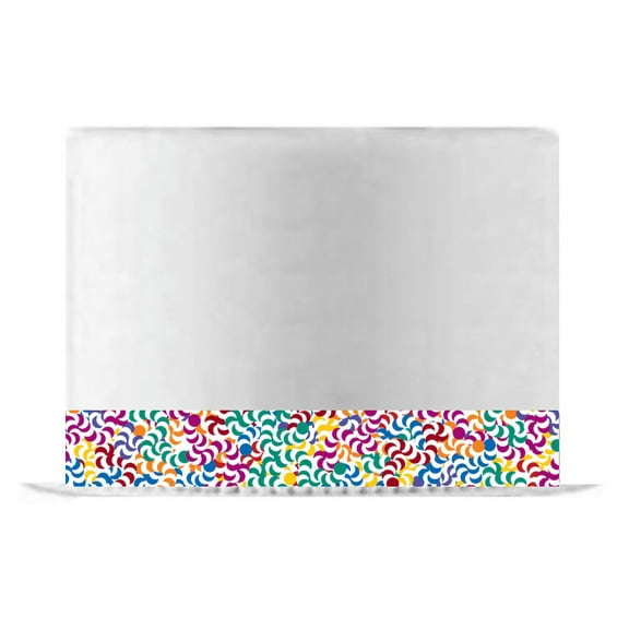 Rainbow Snakes Edible Cake Decoration Ribbon -6 Slim Strips