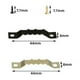 thumbnail image 2 of 50 Dentados + 100 Tornillos-Negro-Kit de Soporte para Marco de Cuadro de Acero Inoxidable Sujetador de Marco Ganchos para Colgar Cuadros Surtidos Gancho para Espejo Colgante Colgador de Cuadros de Pared JM, 2 of 5