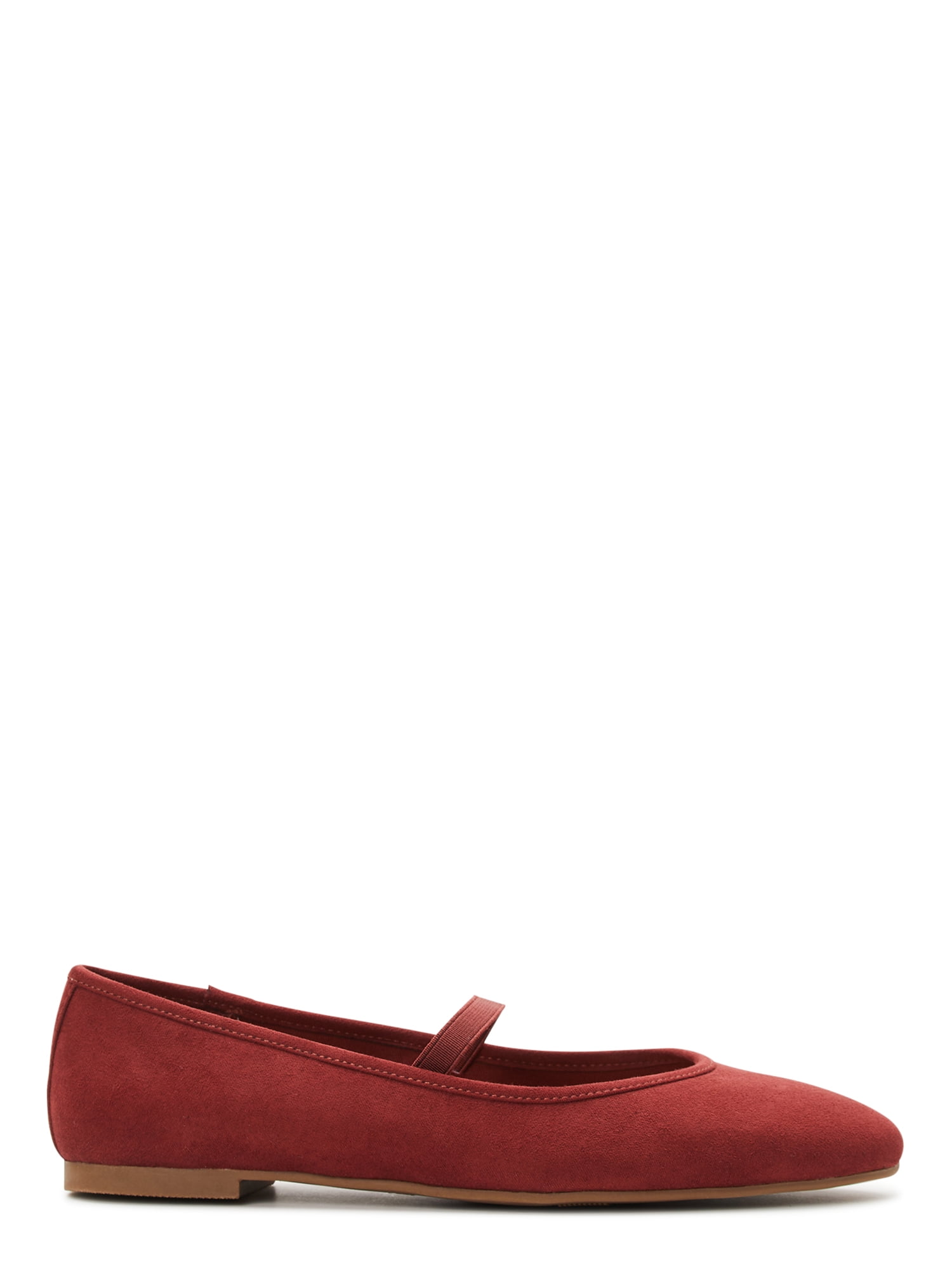 Burgundy flats walmart 2025