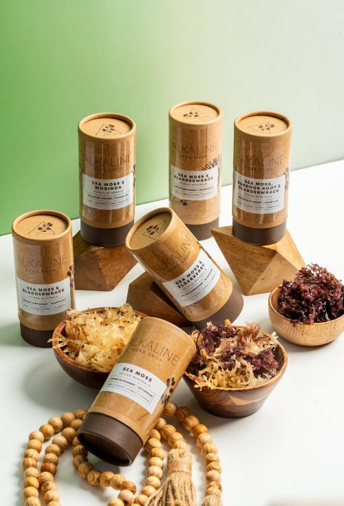 Mild Detox Bundle - Sea Moss & Bladderwrack, Chlorophyll, Iron and Happy Colon