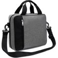 thumbnail image 1 of Estuche de transporte de la Biblia con cremallera, bolsa protectora de la Biblia con asa y correa de hombro ajustable, bolsa de la Biblia para niños adultos (gris), 1 of 5