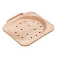 thumbnail image 3 of Flower Rolling Plant Stand with Wheels Movable Tray Flower Pot Rack Holder Pink L, 3 of 6