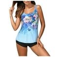 thumbnail image 2 of WaiiMak Swimsuit Women Two Piece Tankini Bathing Suits For Women Tummy Control Swimwear, 2 of 9
