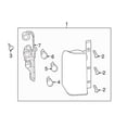 thumbnail image 3 of New Genuine Nissan Lamp Assy-Rear Combination,Rh 265501PA0A / 26550-1PA0A OEM, 3 of 10