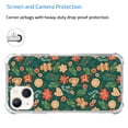 thumbnail image 4 of Christmas Flowers Case Compatible with iPhone 14,Aesthetic Art Design TPU Bumper Cover Case, 4 of 4