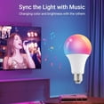thumbnail image 7 of (2 Qty) 10W LED Smart Light Bulb, Alexa Compatible Echo Light Bulb, Tuya Smart Life App, Music Mode, Brightness Adjustment, RGB Color Changing light bulb, Smart Indoor Bulbs That Work with Alexa, 7 of 7