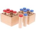 thumbnail image 2 of Montessori Sensorial Material Toy - Sound Cylinder Box Set Wooden Early, 2 of 8