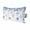 Blue Grey, variant on Outdoor Chair Pillow Headrest for Patio Pool Chaise Lounge, Grey Coastal Recliner Head Pillow, Summer Eucalyptus Leaves Beach Ocean Starfish Nautical Waterproof Neck Lumbar Pillows & Insert 11x16x1