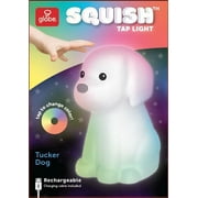 Globe Electric LED White Dog Multicolor Silicone Kids Night Light, 5.71 H x 4.65 W