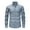 Navy, variant on Dolkfu Long Sleeve Men Tee Shirts Business Striped Workwear Formal Solid Dress Shirts Tops for Men L