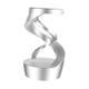 thumbnail image 3 of Juguete de escritorio cinético para adultos, bola levitante de aleación de aluminio. plata, 3 of 9