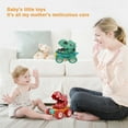 thumbnail image 6 of SHELLTON 3 Pack Dinosaur Toys, Pull Back Dinosaur Cars for Kids, Pull Back Vehicles Toys for Age 3-7 Boys Toy, Cars Dinosaurs Party Favor Easter Gifts for Boys, 6 of 8