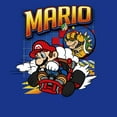 thumbnail image 2 of Boy's Nintendo Mario Kart Winner  Graphic Tee Royal Blue Small, 2 of 5