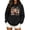 Black, variant on Arlun Ocean Creatures Graphic Hoodies for Womens Y2k Cute Animal Print Drawstring Hooded Sweatshirts for Girls Fashion Cozy Drop Shoulder Long Sleeve Pullovers White XL