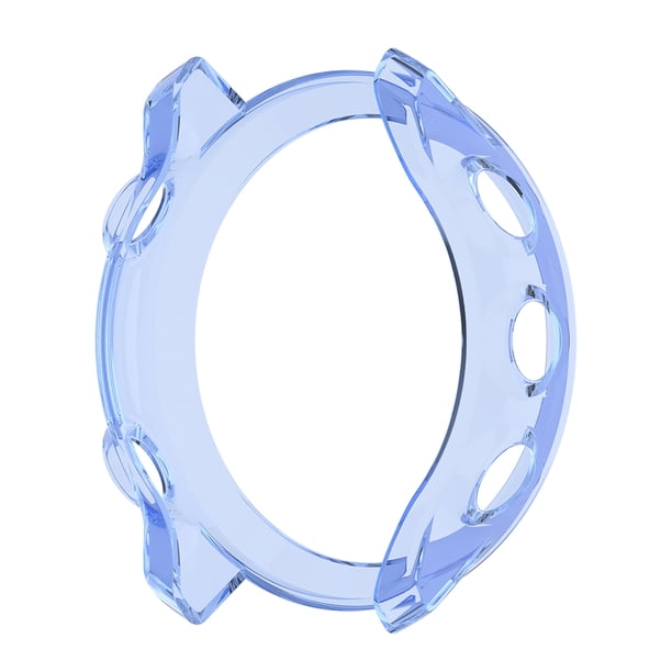 Cubierta de marco protector de piel antiarañazos para Garmin Forerunner 55/158 Smartwatch