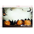 thumbnail image 2 of YUSDECOR 7x5ft Pumpkin Lanterns on Halloween Photography Backdrop Studio Background Photo Backdrops Studio Props, 2 of 4