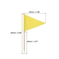 thumbnail image 2 of 100 Pcs Flag Toothpicks Cake Toppers Cheese Markers Party Decor Colored Yellow, 2 of 8