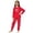 A-Red217, variant on JAJAHO Girls Outfits Set 2 Piece Home Clothes Set Kids Bow Print Long Sleeve Crewneck Top Ankle-Tied Bottoms Ages 3-14 Years Soft Outfit