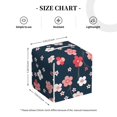 thumbnail image 4 of Balery Cherry Blossoms Porta Pañuelos de Cuero con Estampado – Funda Moderna Cuadrada para Caja de Pañuelos, Dispensador 5x5x5'', 4 of 7