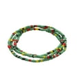 thumbnail image 1 of Chaîne de Perles pour Femmes Chaîne Élastique Multi-Couches Chaîne de Ventre pour la Plage, 1 of 10