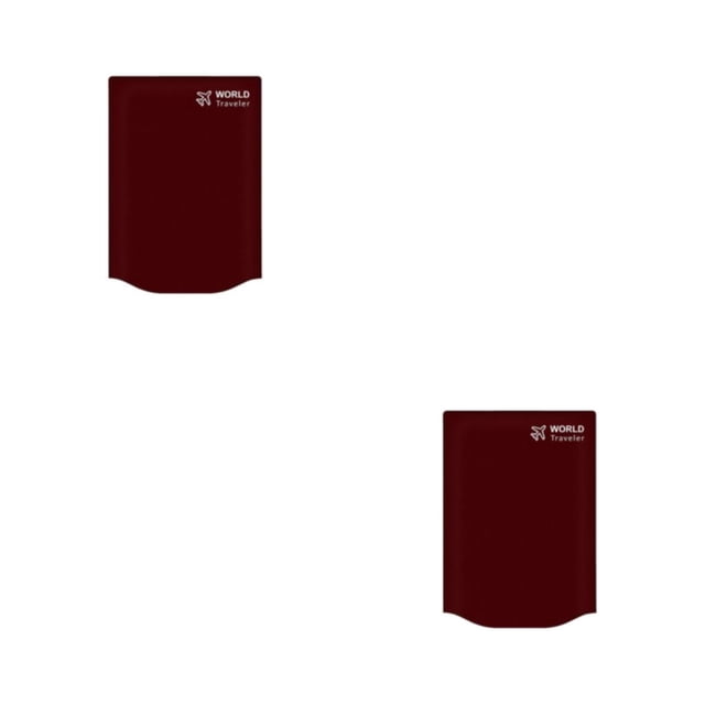 Inteprter Cubierta de equipaje de viaje a prueba de polvo con estilo pegatina tipo impermeable desmontable maleta bolsa Protector vino rojo 30 Vino rojo 30 pulgadas 2Conjunto