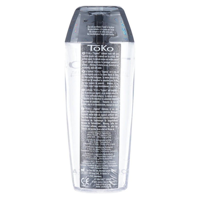 Shunga Toko Organica, Water-Based Lubricant with Glycerin, 5.5 oz