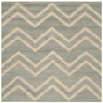 thumbnail image 2 of SAFAVIEH Cambridge Joanna Geometric Area Rug, Gray/Beige, 6' x 6' Square, 2 of 8